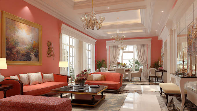 do realistic interior and exterior design