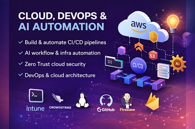 design and automate cloud devops pipelines with AWS and ai