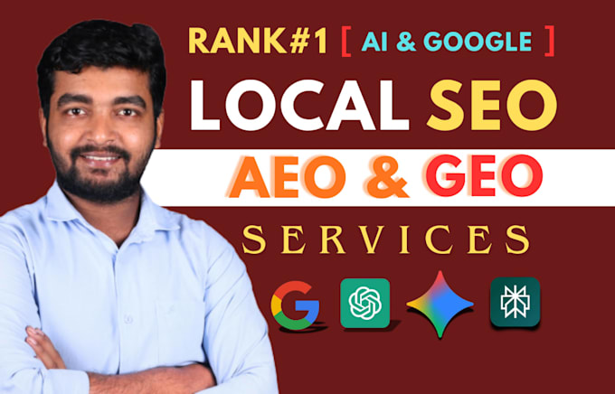 Do monthly local seo with geo, aeo and off page backlinks for ai search ...