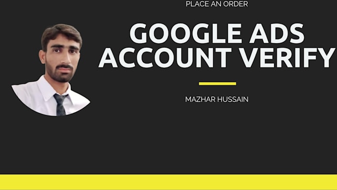 do google ads account verification