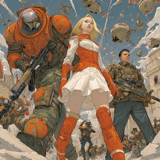 do cover art in comic cartoon artwork