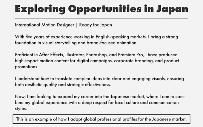 localize your content for the japanese market