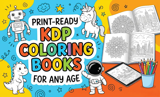 design unique KDP children book illustration