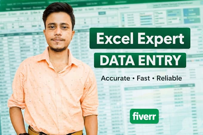 do professional excel data entry, cleaning, and formatting