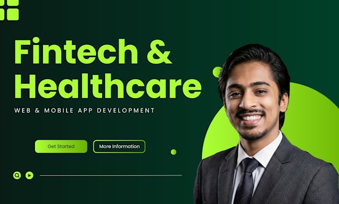 develop an ai saas application for fintech and healthcare