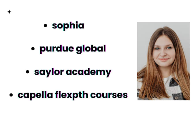 do sophia, purdue global, saylor academy, capella flexpath courses