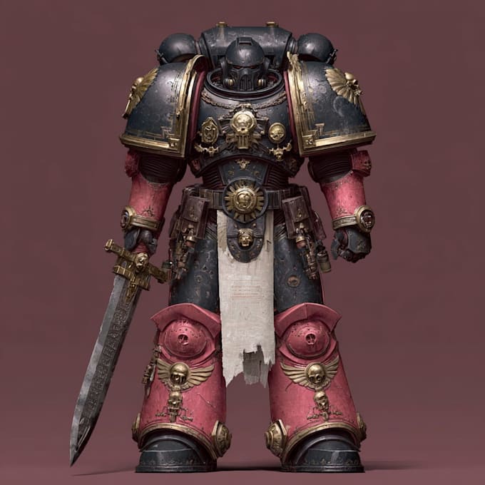 create warhammer 40k art