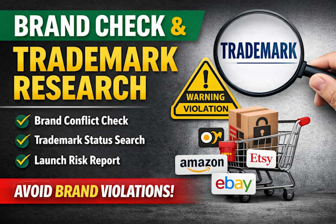 brand trademark product research for new product launch avoid violations