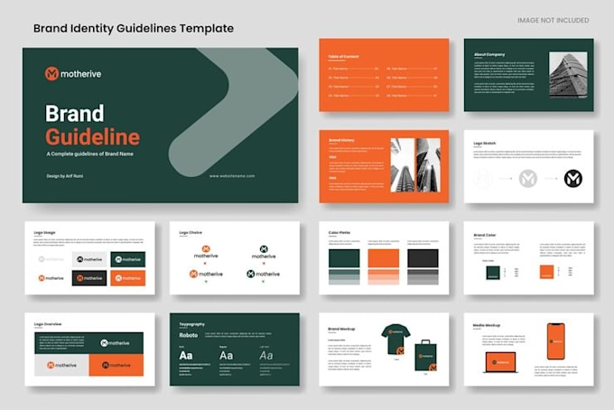 Create a modern minimalist logo and full brand identity by Daniel ...