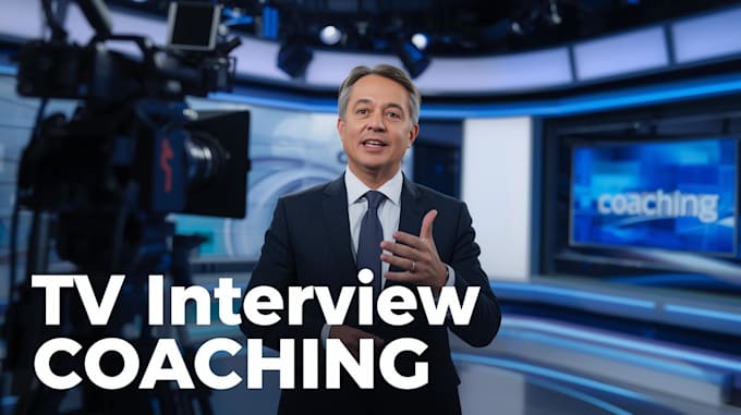 tv interview coaching with media appearance prep