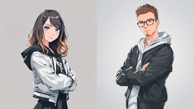 draw art commissions in anime style