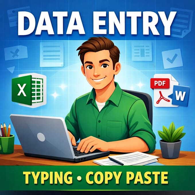 fast and accurate data entry and copy paste work