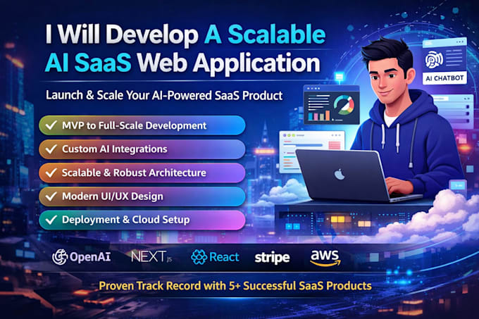Develop a scalable ai saas web appilcation by Mercymbj | Fiverr