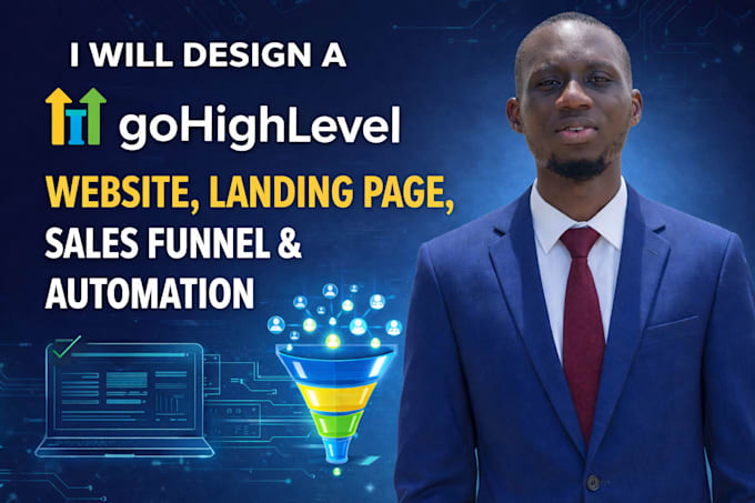 create and optimize gohighlevel sales funnels websites and automation