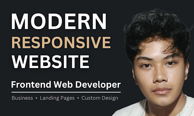 design a modern responsive website for your business