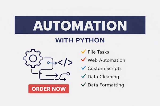 build automation scripts for any type of repetitive task