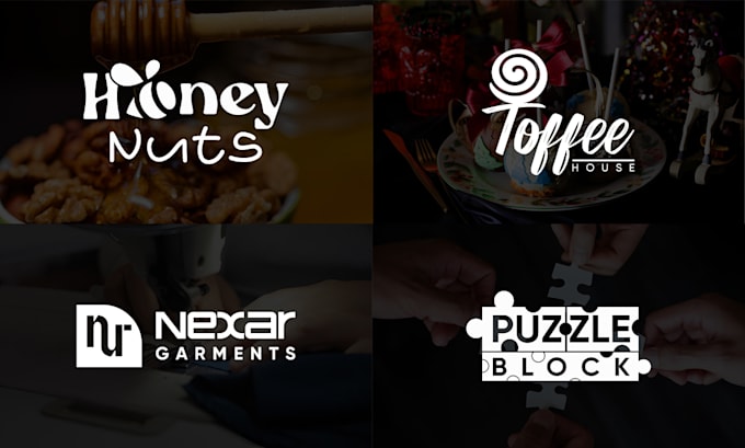 create a clean modern combination mark logo with text icon and luxury lettermark