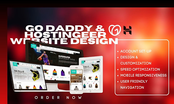 godaddy website, godaddy redesign, hostinger website, hostinger redesign today