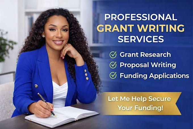 do grant proposal, grant writing, business plan, grant research and application