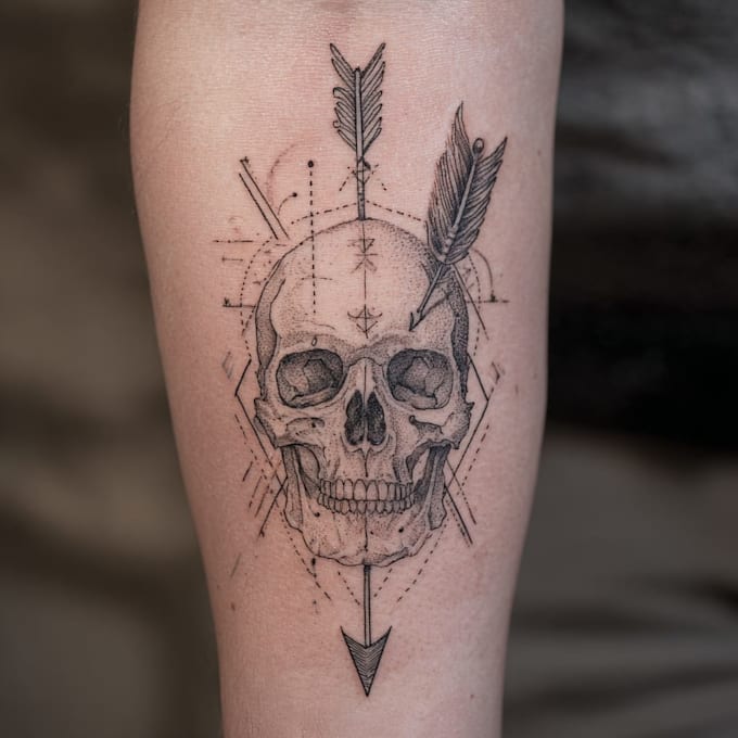 design professional tattoo and custom tattoo