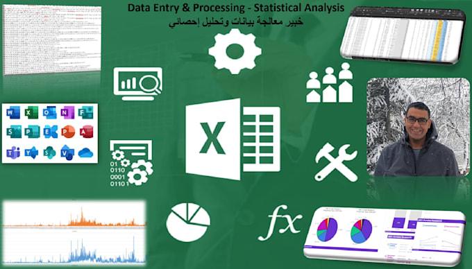 do ms excel and word data entry and copywriting