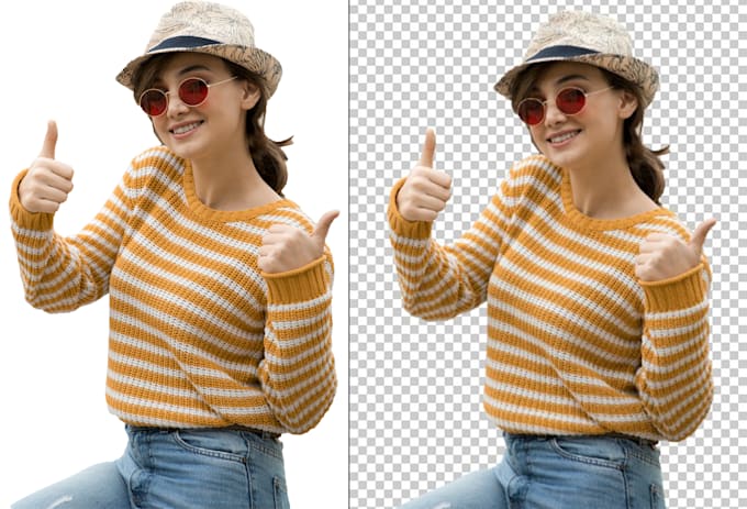 do professional photoshop mockup and background removal