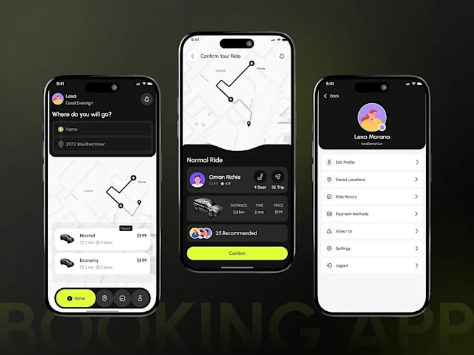 develop taxi booking app uber clone taxi app rideshare app android ios uber app