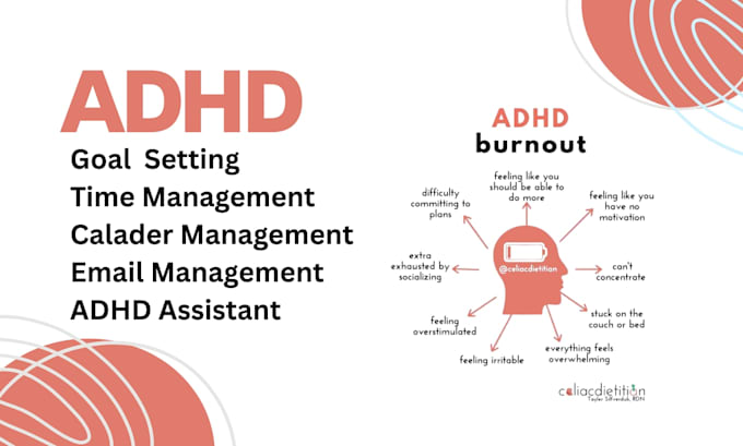 organize your adhd home provide full time creative support virtual assistant