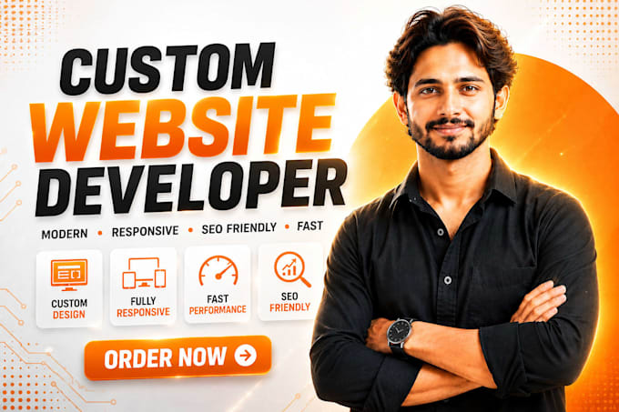 do custom website development, full stack web developer, front end developer