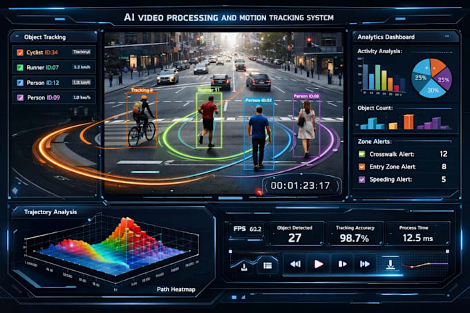 Do ai processing system for motion tracking and object detection by ...