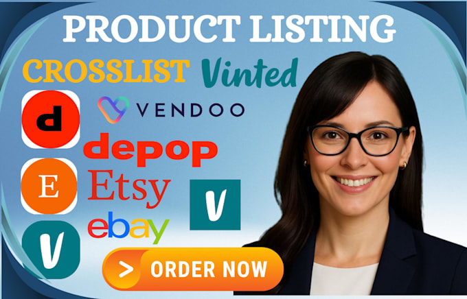 cross list products on ebay etsy depop listing vinted product crosslist vendoo