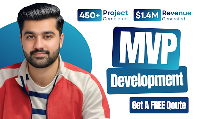 mvp mobile app development flutter app react native app, web app creation