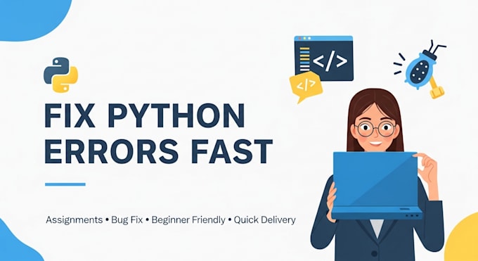 fix and debug your python code errors fast