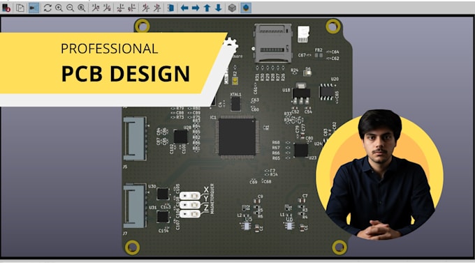 do pcb design, pcb layout and circuit design