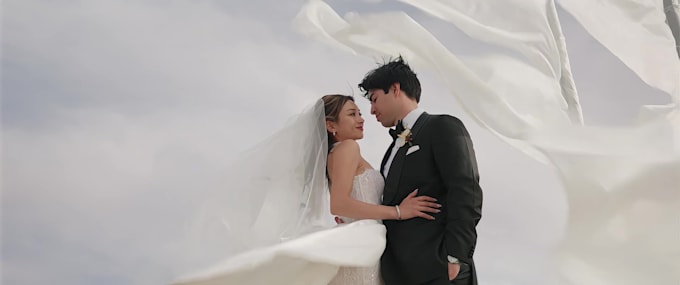 do wedding video editing, cinematic wedding highlights and wedding invitation