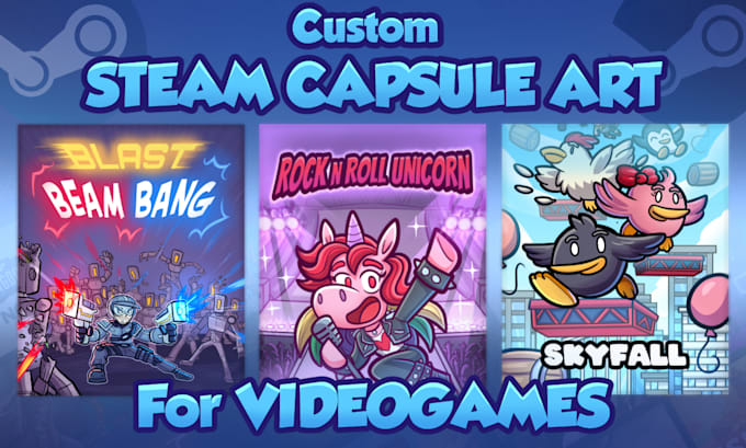 custom steam capsule art