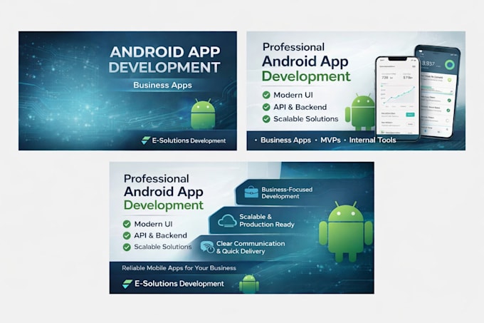 develop a professional android app for your business