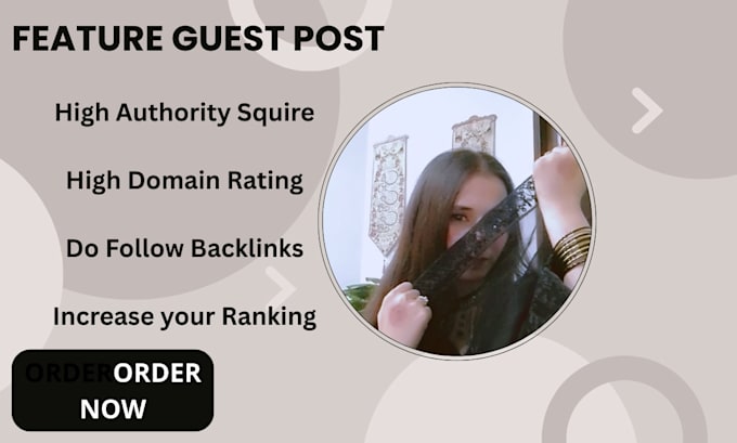 do high da feature guest post with authority backlink