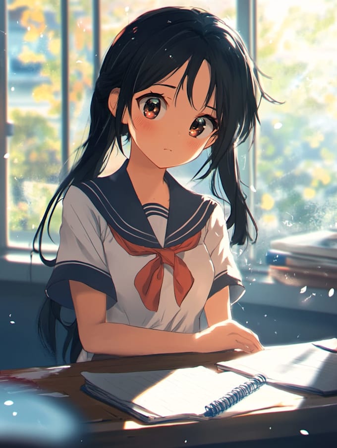 draw an anime character