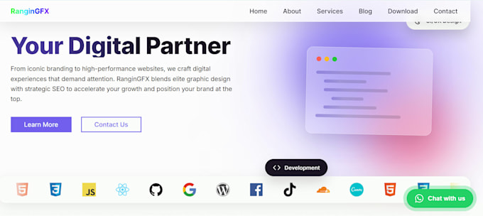 design a wordpress website