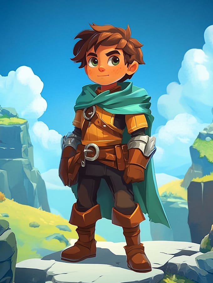 do 2d game character animations for you
