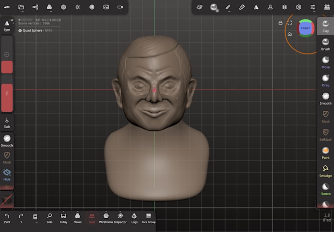 sculpt 3d characters and models for 3d printing