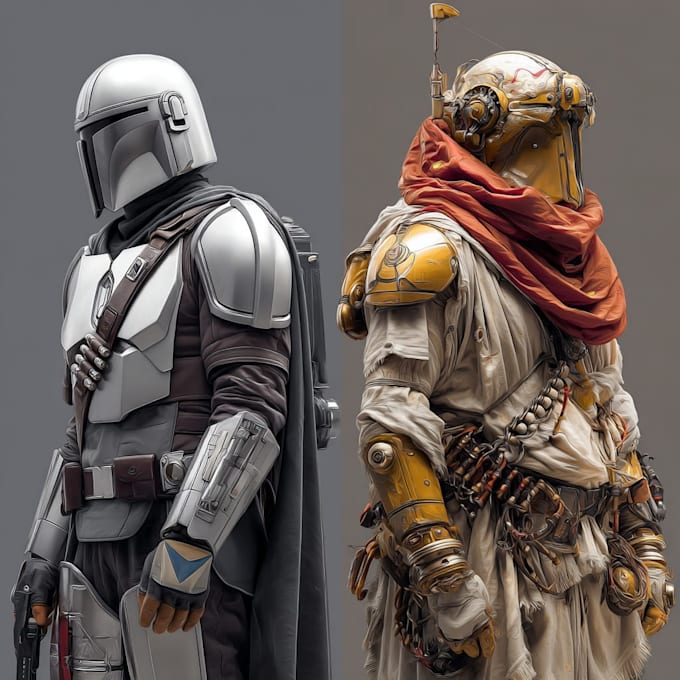 draw you as an amazing star wars character