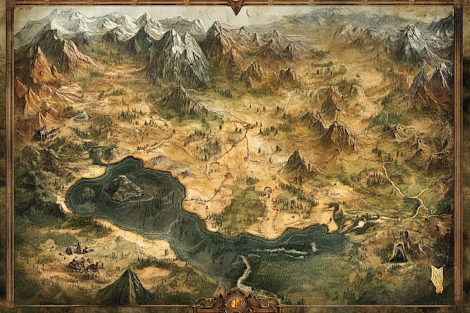 make a fantasy map