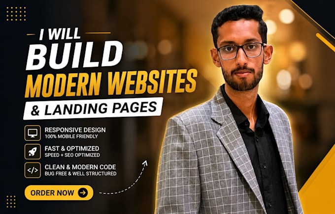 design and build a professional landing page