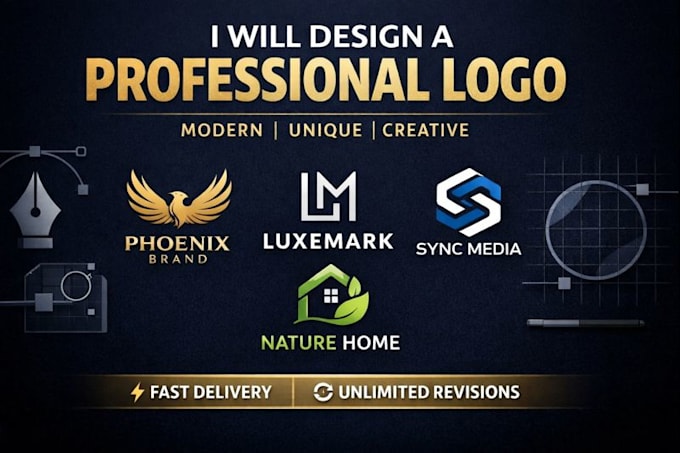 create a logo from your provided information