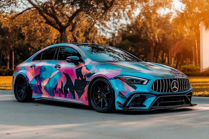 do car wrap, van wrap design vehicle wrap