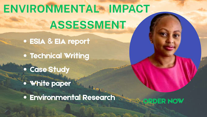 create detailed esia and eia reports for your project