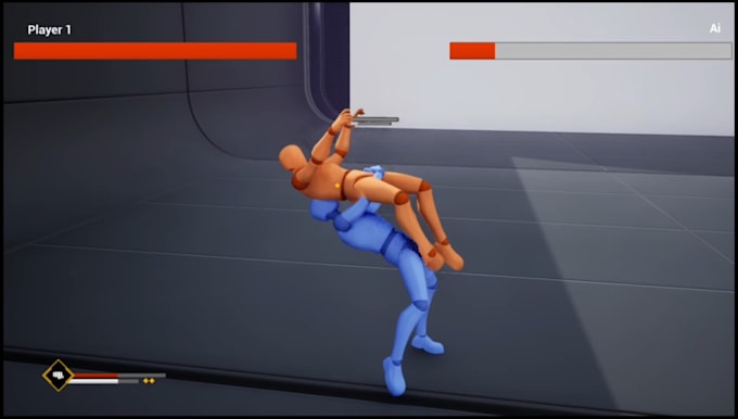 develop advanced ue5 combat system with fps gameplay mechanics ai and prototype