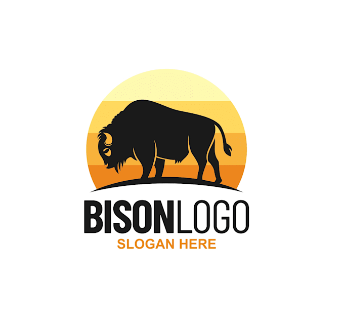 create awesome and gorgeous buffalo logo design